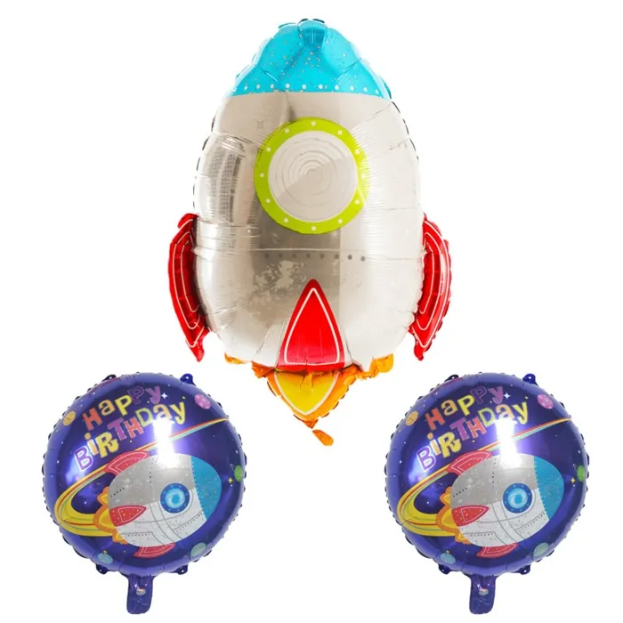 Uzay Roket Folyo Balon