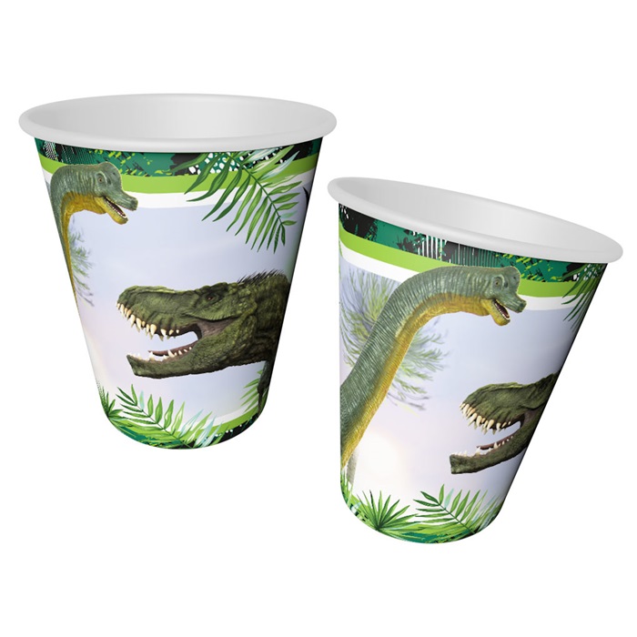 Vahşi Dinozorlar Temalı Karton Bardak