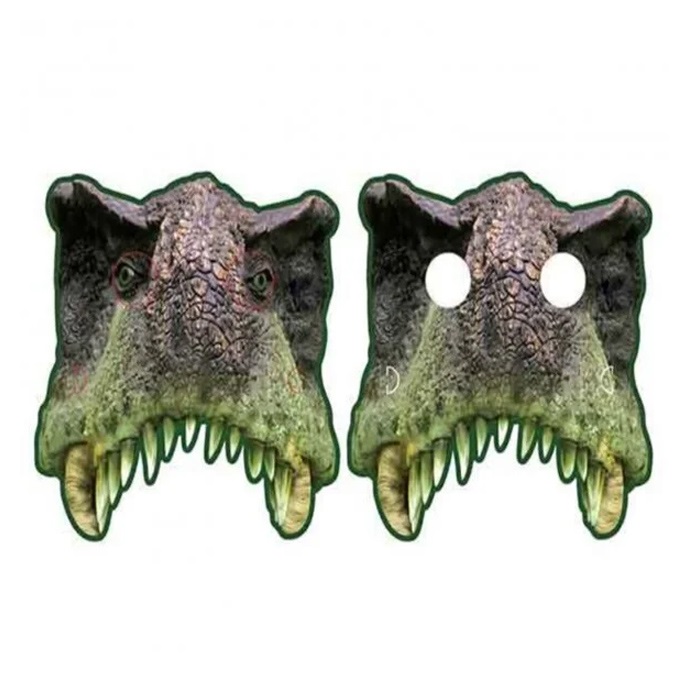 Vahşi Dinozor Temalı Maske