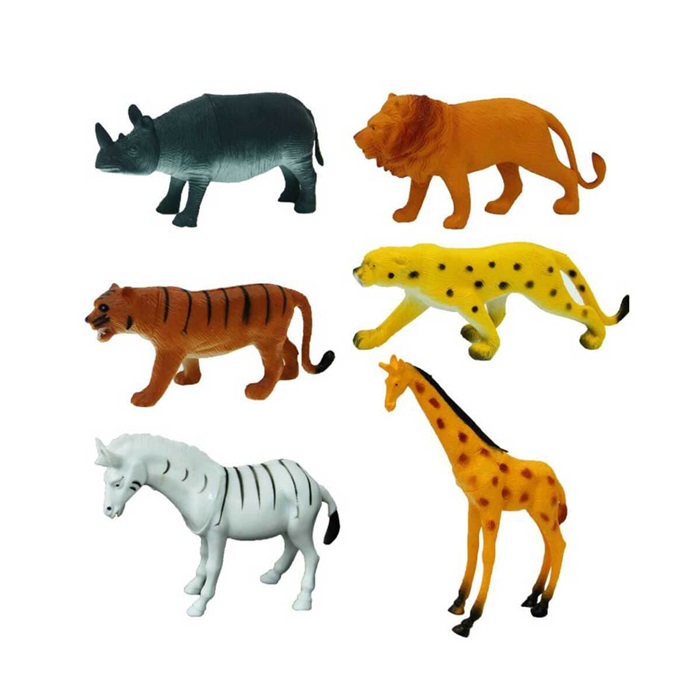 Vahşi Hayvanlar Poşetli Hayvan Oyun Seti
