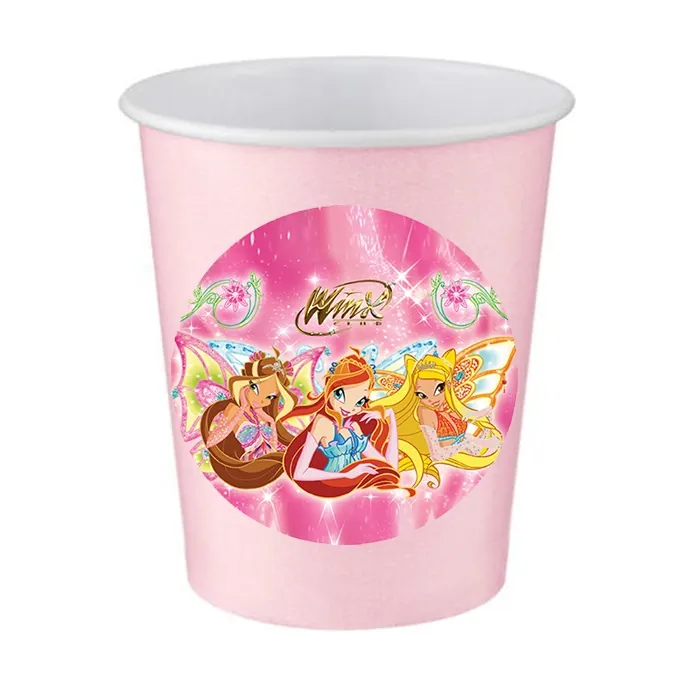 Winx Temalı Karton Bardak