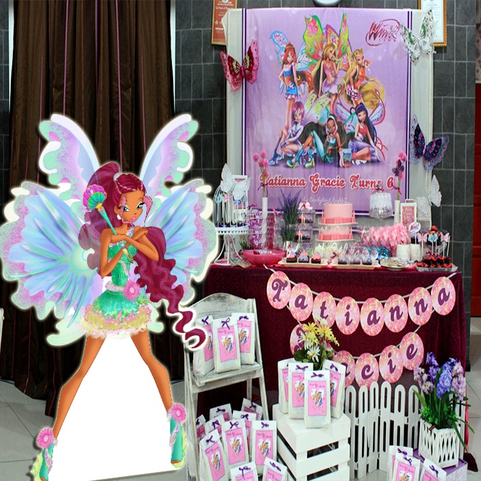 Winx Layla Figürlü Ayaklı Pano