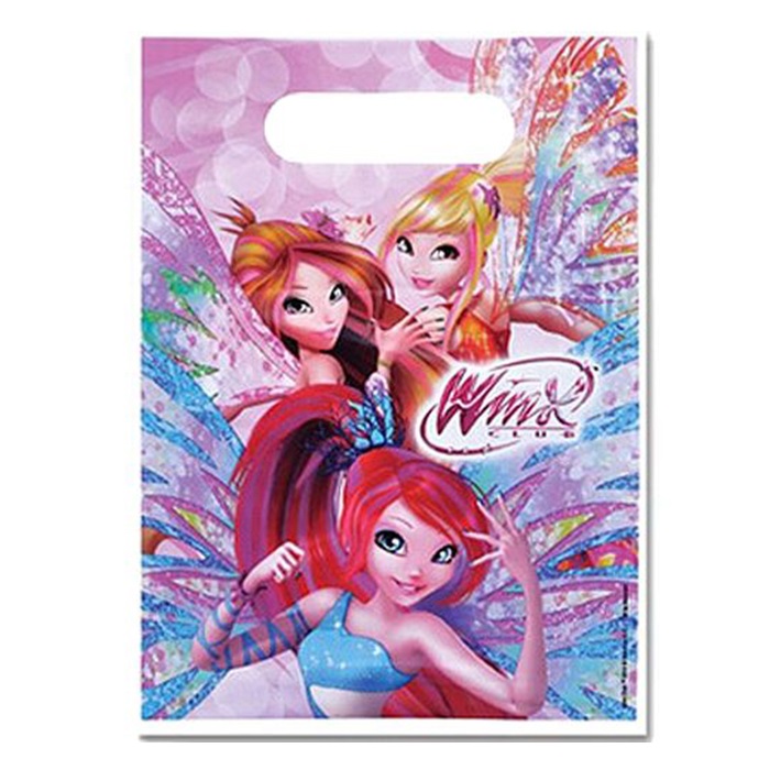 Winx Temalı Parti Çantası