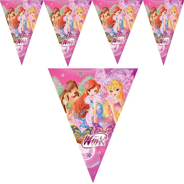 Winx Üçgen Bayrak Set