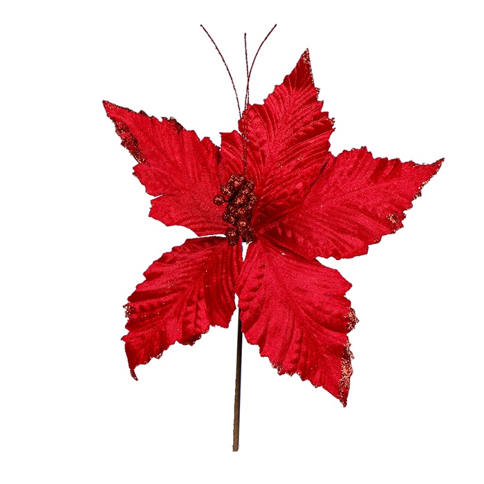 Yapay Çiçek Süs Kırmızı