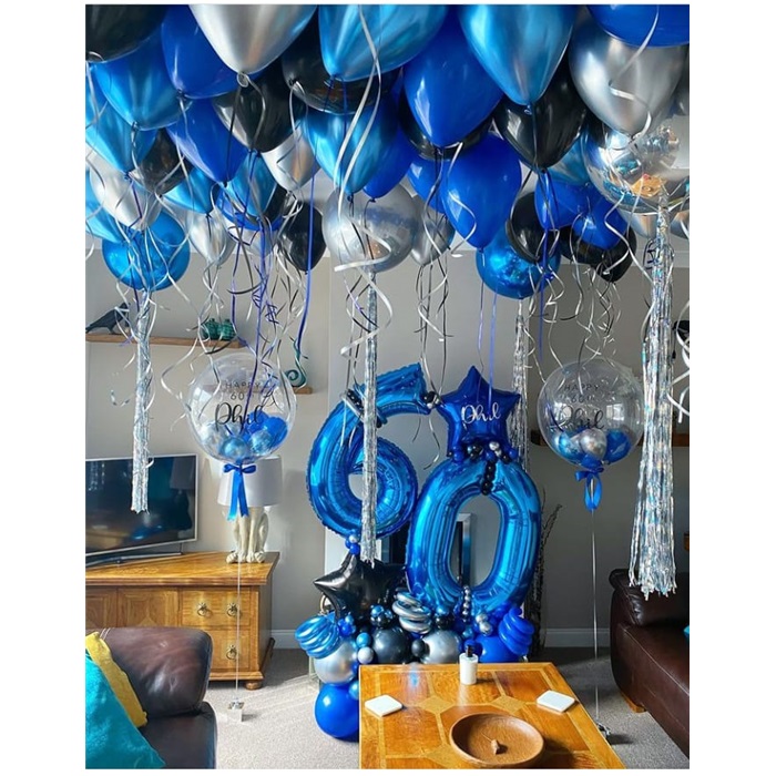 Yaş Temalı Aranjman Ve Uçan Balon Süsleme