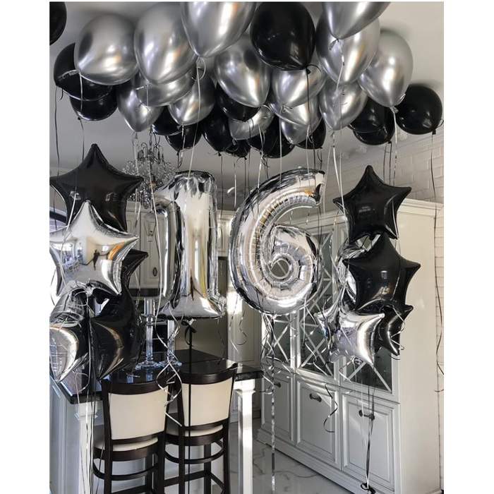 Yaş Temalı Uçan Balon Sürpriz Oda Süsleme