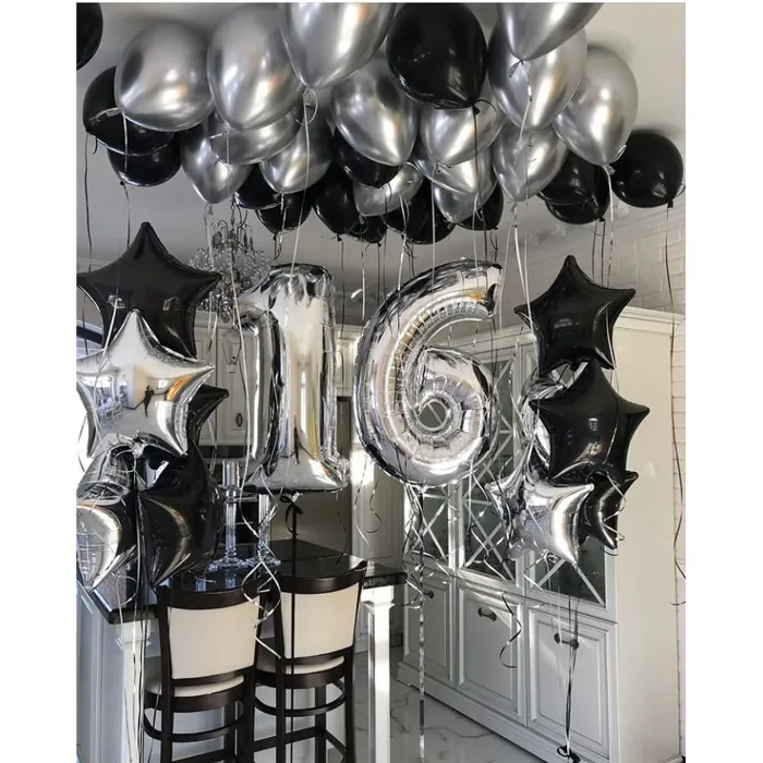 Yaş Temalı Uçan Balon Sürpriz Oda Süsleme