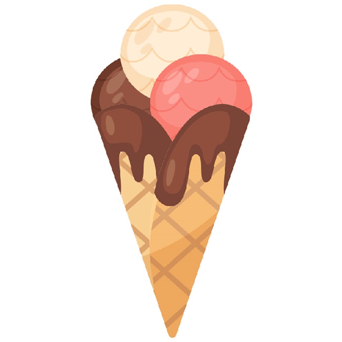 Yaz Partisi Dondurma Ayaklı Pano