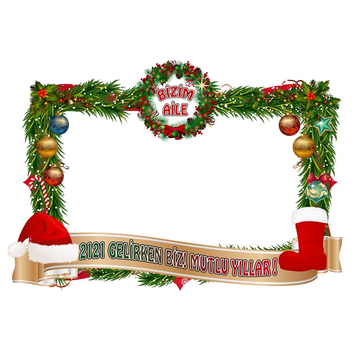 Yeni Yıl Özel Hatıra Çerçeve