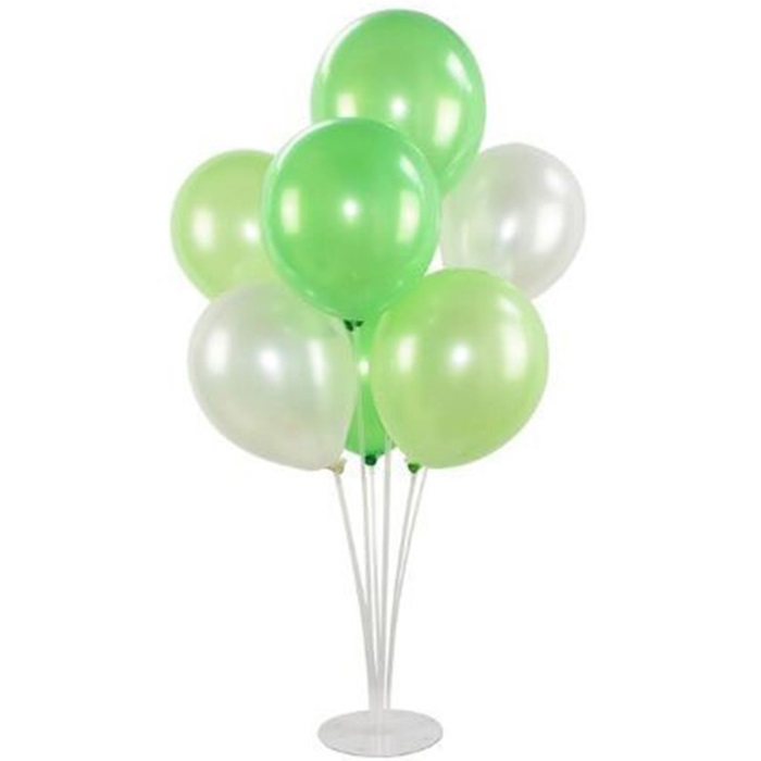 Yeşil Beyaz Balon Standı Seti