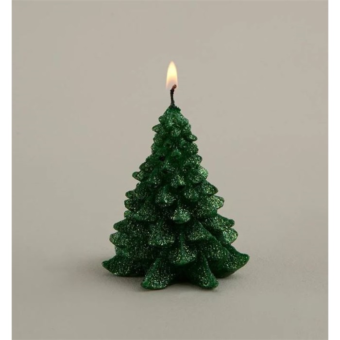 Yeşil Çam Ağacı Mum