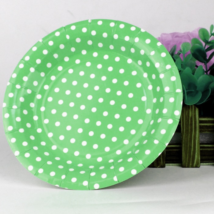 Yeşil Puanlı Tabak