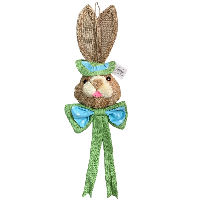 Yeşil Renkli Tavşan Asma Süs