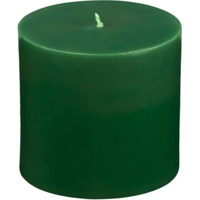 Yeşil Silindir Mum