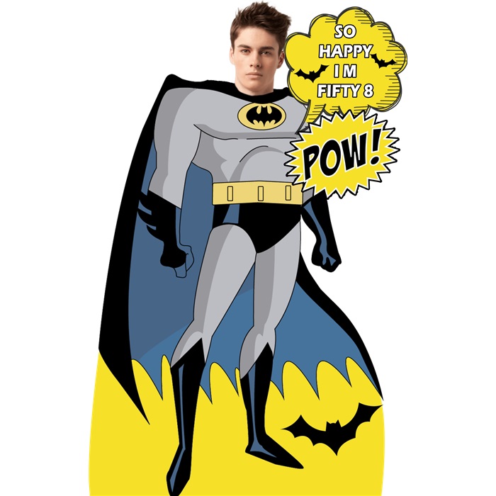 Yetişkin Erkek Doğum Günü Ayaklı Pano