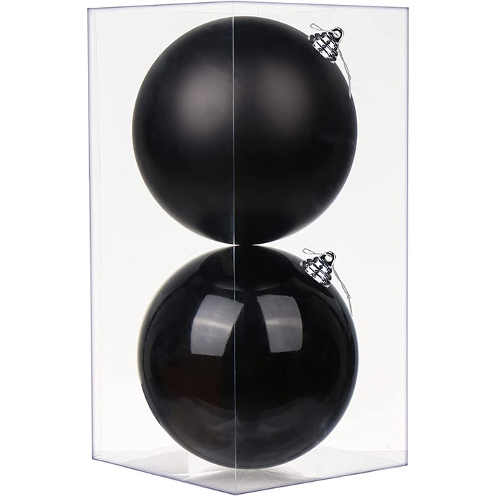 Yılbaşı Ağaç Süs (Siyah)