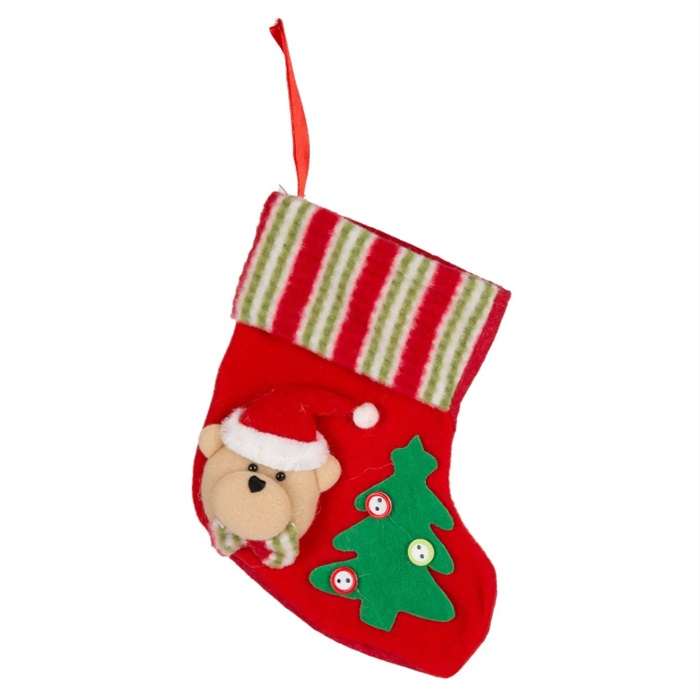 Yılbaşı Ağacı Asma Çorap Süs