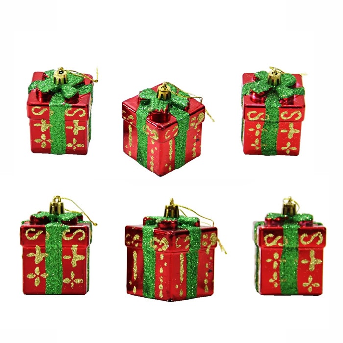 Yılbaşı Ağacı Hediye Paketi Asma Süs