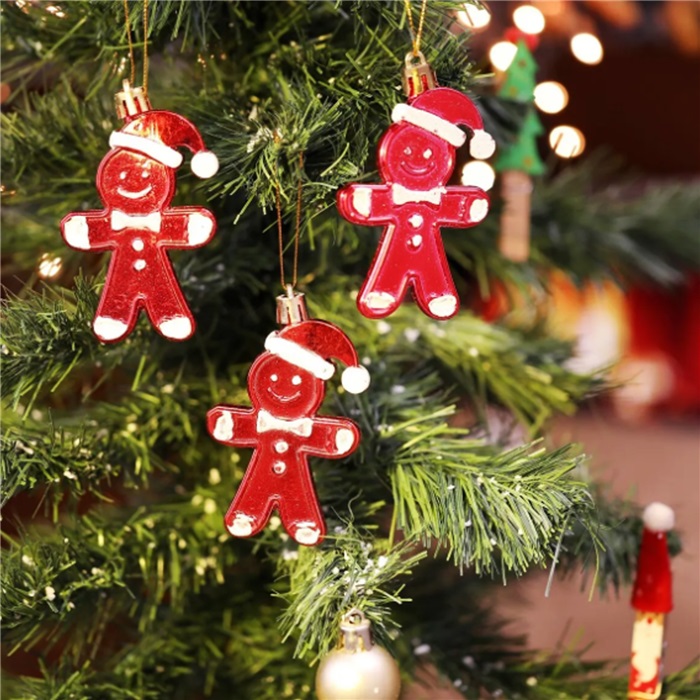 Yılbaşı Ağacı Kurabiye Adam Asma Süs