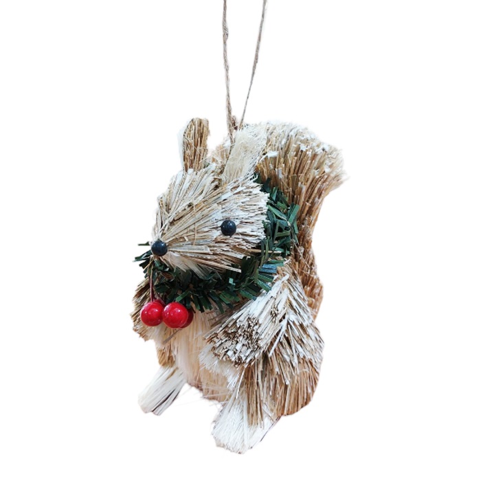 Yılbaşı Ağacı Sincap Süs