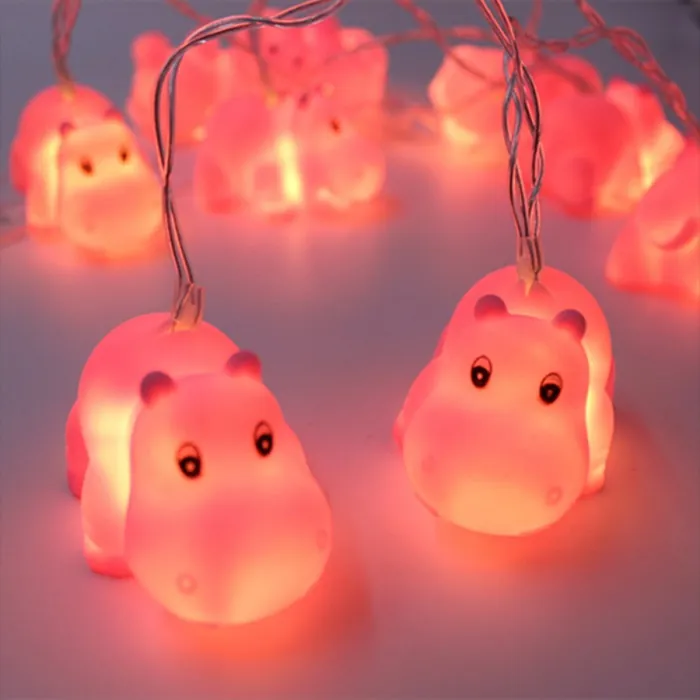 Yılbaşı Ağacı Su Aygırı Led Işık