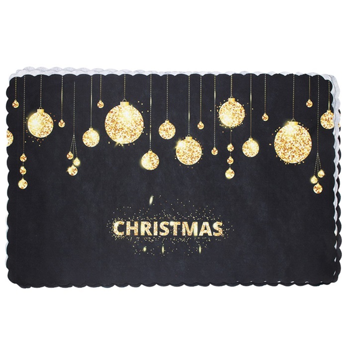 Yılbaşı Amerikan Servis Gold Toplu Desenli