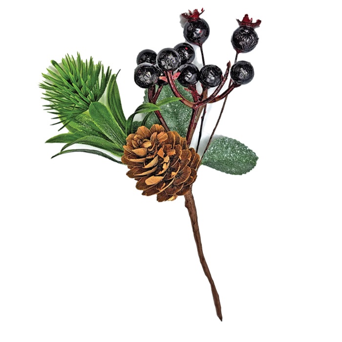 Yılbaşı Böğürtlenli Dal