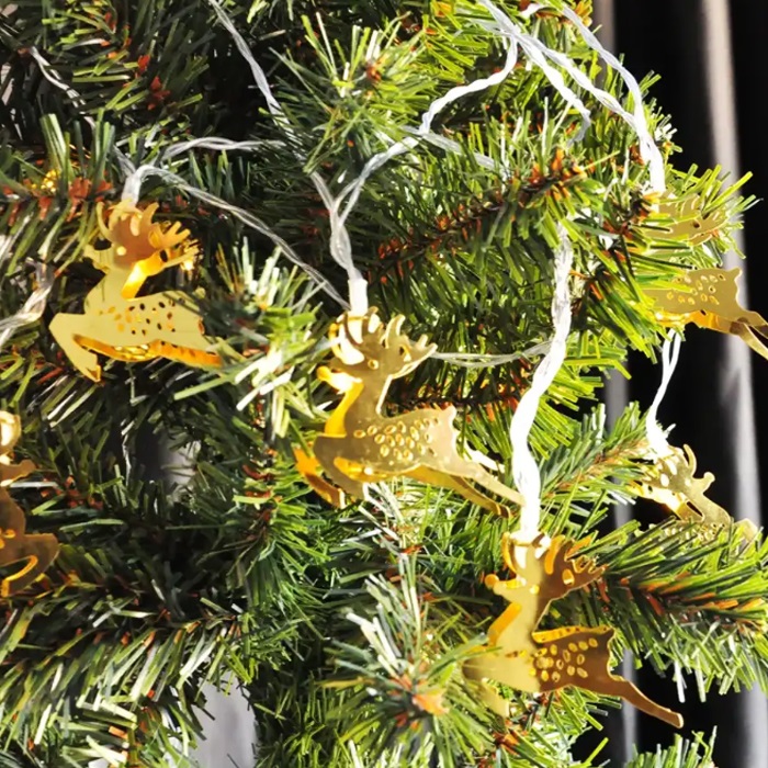 Yılbaşı Geyik Figürlü Led Işık