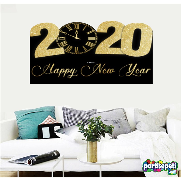 Yılbaşı Happy New Year 2021 Duvar Panosu