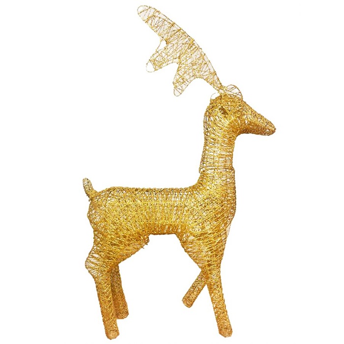 Yılbaşı Tel Geyik Dekor Süs