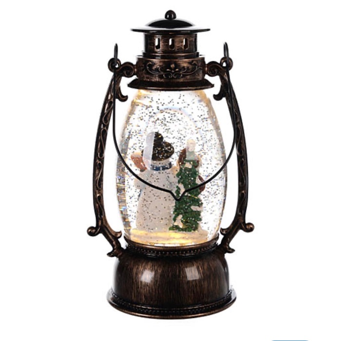 Yılbaşı Kardan Adam Gece Feneri Lambası