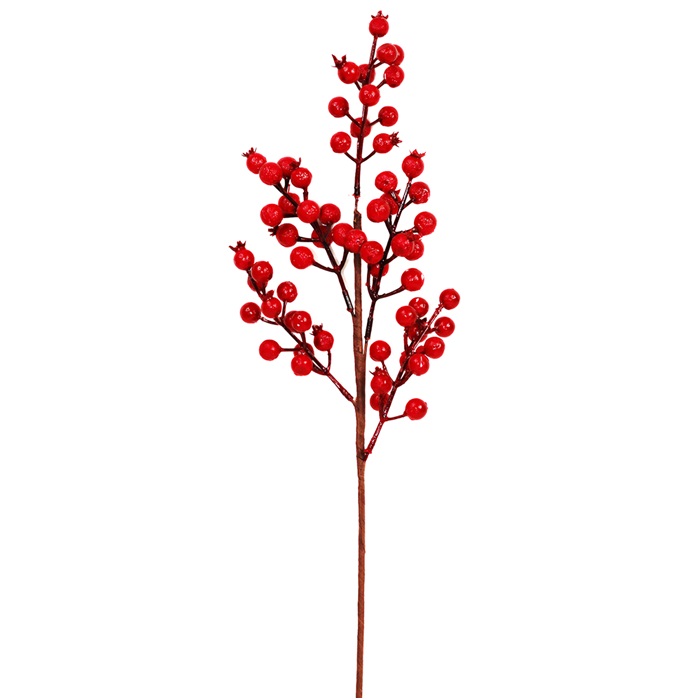 Yılbaşı Kırmızı Nar Yapay Çiçek