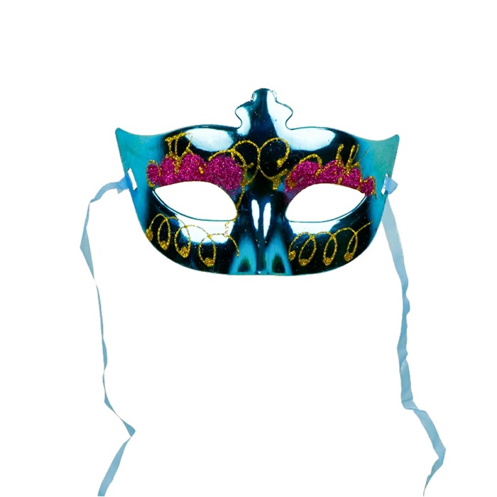Yılbaşı Maske Mavi