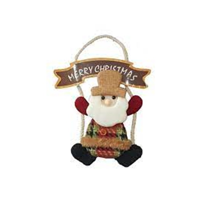 Yılbaşı Noel Baba Kapı Süsü