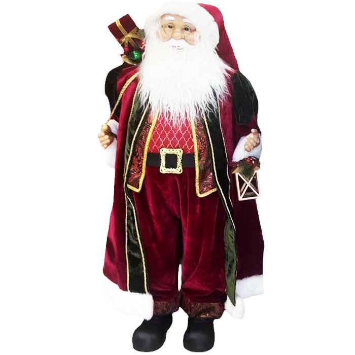 Yılbaşı Noel Baba Kırmızı Dekoratif Süs