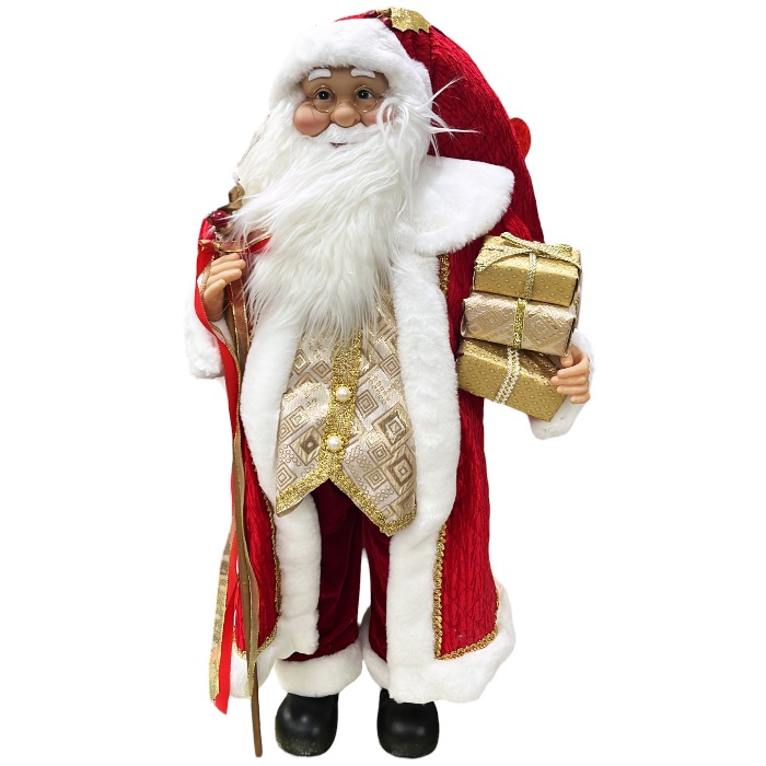 Yılbaşı Noel Baba Hediyeli Dekor Süs