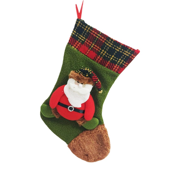 Yılbaşı Ağacı Noel Baba Çorap Süs