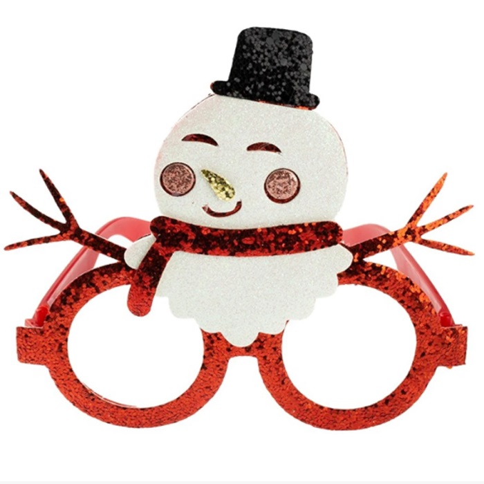 Yılbaşı Parti Gözlüğü Kardan Adam