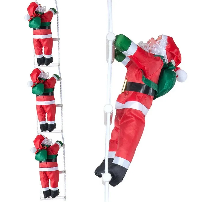 Yılbaşı Tırmanan Noel Baba Süs