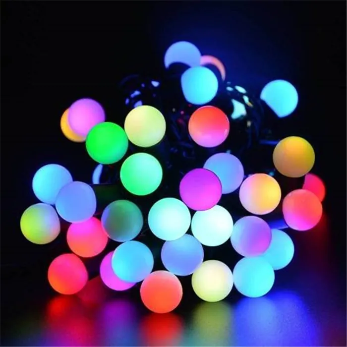 Yılbaşı Top Renkli Led Işık