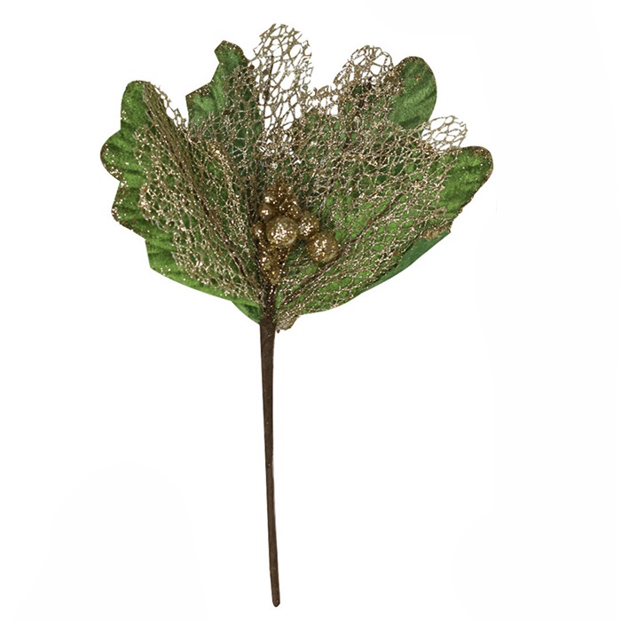 Yılbaşı Yeşil Renkli Ata Yapay Çiçek