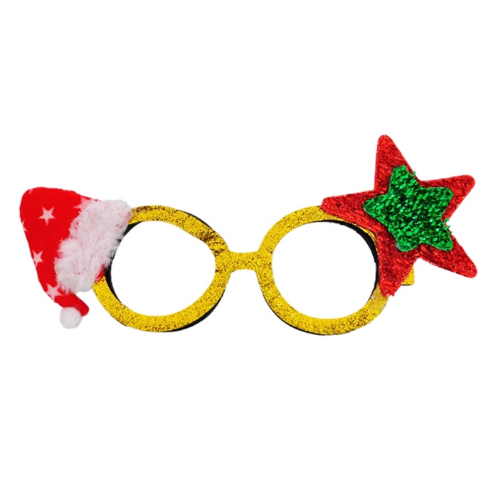 Yılbaşı Yıldızlı Parti Gözlüğü