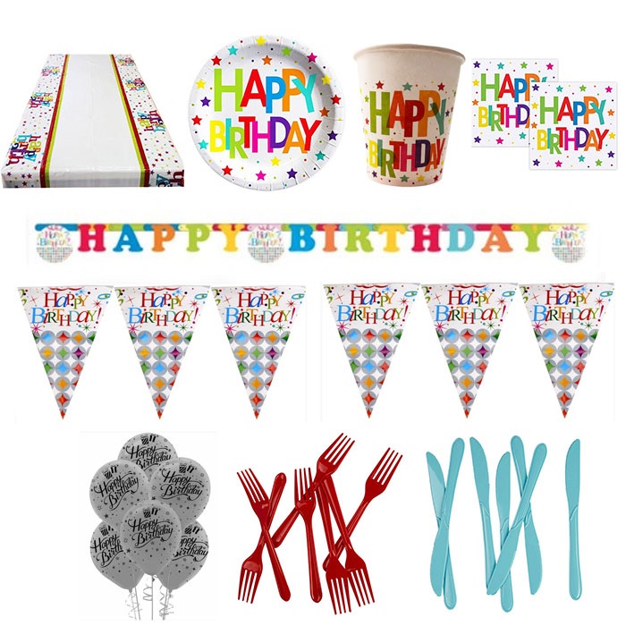 Yıldızlar Doğum Günü Parti Seti