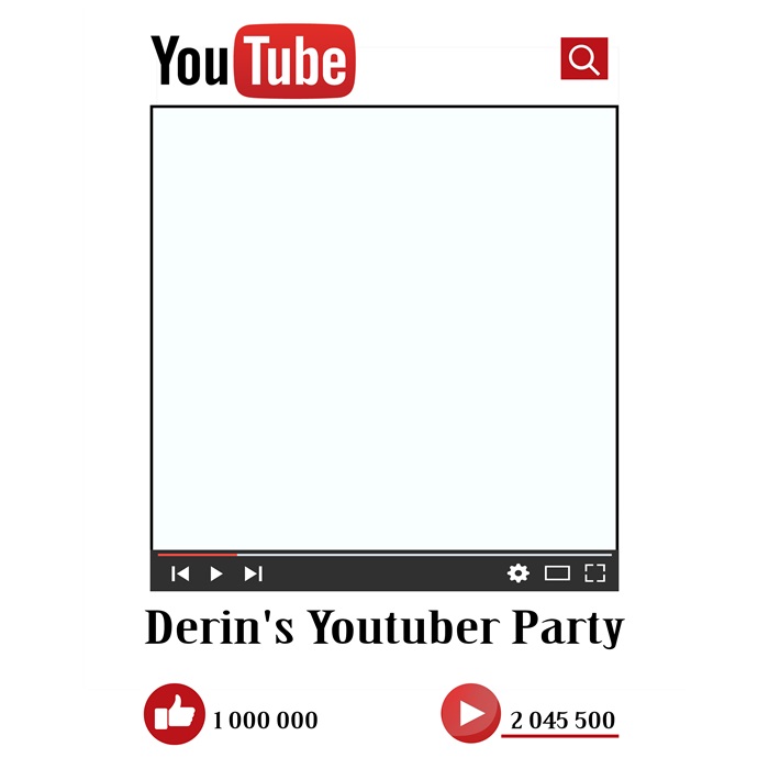 Youtube Kişiye Özel Çerçeve