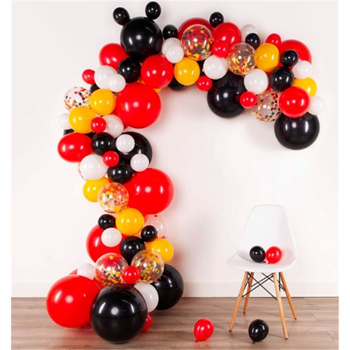 Zincir Balon Seti Konfetili